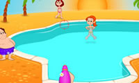 play Girl Pool Party