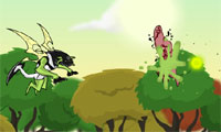 play Ben 10 Sky Battle