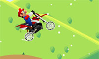 play Mario Motocross Snowing