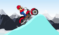 play Mario Snow Bike