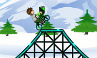 play Ben 10 Winter Bmx