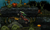 play Halloween Graveyard Racing