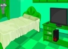 play Lovely Green Room Escape