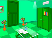 play Lovely Green Room Escape
