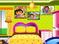 play Dora Fan Room Decoration