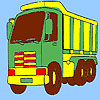 play Big Transport Truck Coloring