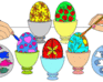 play Painting Eggs - Coloring