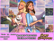 play Barbie Princess Zigzag Puzzle