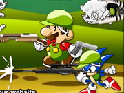 play Mario Sonic Zombie Killer