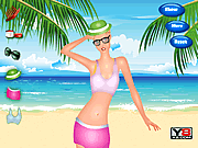 play Fashion Lady On The Beach