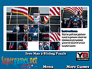 play Iron Man 3 Sliding Puzzle