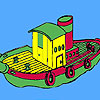 play Ocean Boat Coloring