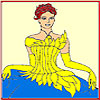 play Swan Lady Coloring