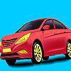 play Red Holding Car Coloring
