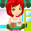 play Modern Food Serving Dress Up