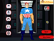 play Captain America Dress Up