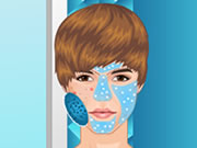 play Justin Bieber Facial