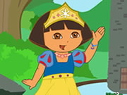 play Princess Dora Dressup