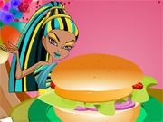 play Monster High Burger