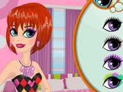 play Funky Eyelashes Makeover