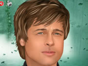 play Brad Pitt Celebrity Makeover