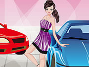 play Car Model Dress Up