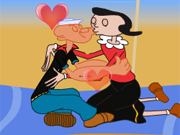 play Popeye Kiss