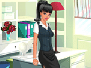 play Cute Office Girl Dress Up