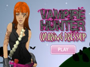 play Vampire Hunter Coloring Dressup