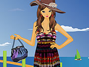 play Summer Fashion On The Beach Dress Up