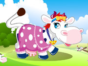 play Farm Cow Dressup