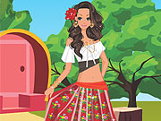 play Gipsy Style Dress Up
