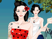 play Pin Up Princess Dress Up