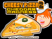 play Cheesy Pizza 2 Cheddar Madness