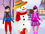 play Fun In The Snow Dress Up