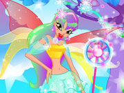 play Winx Stella Makeover