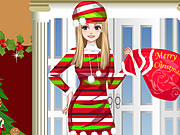 play Santa Claus Aid Dress Up