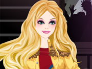 play Barbie Winter Girl