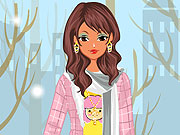 play Stylish Winter Girl Dress Up