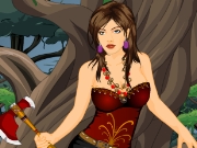 play Warrior Girl Dress Up