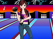 play Bowling Girl Dress Up