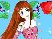 play Strawberry Fairy Dress Up