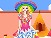 play Mexican Girl Dress Up