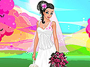 play Blossom Wedding Dress Up
