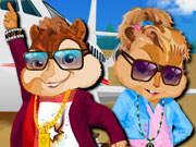 Chipmunks Dress Up