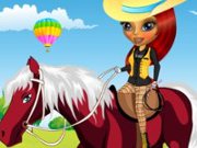 play Lisa Goes Horseback Riding
