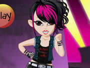 play Punk Rock Girl Dress Up