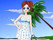 play Beach Beautiful Dress Up