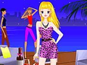 play Stylish Party In Garden Dress Up