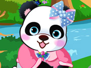 play Cute Panda Dress Up